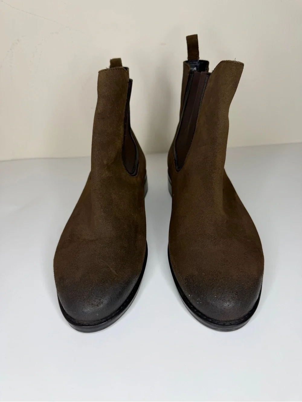 Thursday Boot Co Everyday Chelsea Brown Leather Ankle Boots Booties Women Size 9